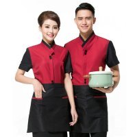 饭店女服务员工作服排行榜 苏宁易购精选快餐服务款式